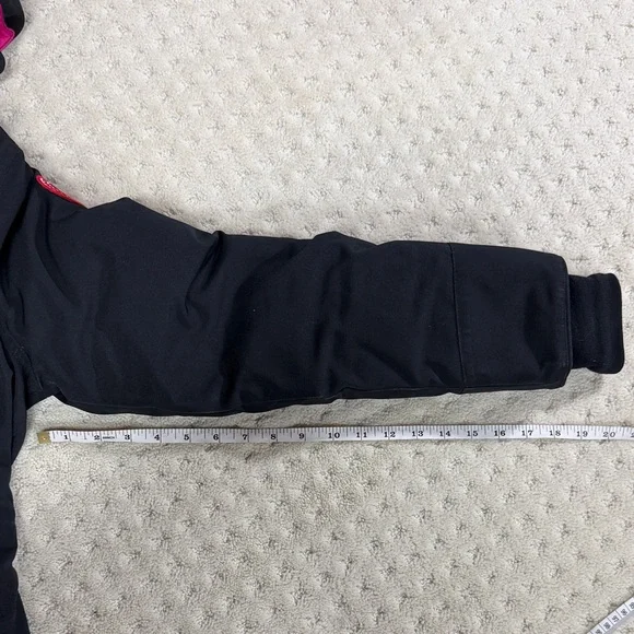 Canada Goose Holt Renfrew 175Women's Black and Pink Parka Coat, Extra Small - Picture 12 of 14